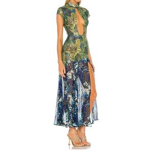Kim shui butterfly dress NWT